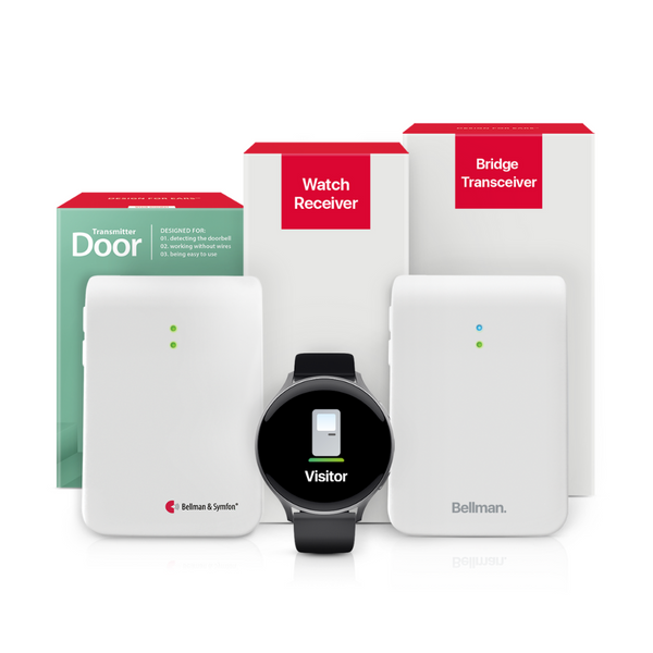 Doorbell System with Bluetooth Bridge and Watch Receiver