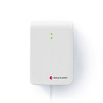 White electronic device with a green indicator light on a white background, featuring the Bellman & Symton logo.