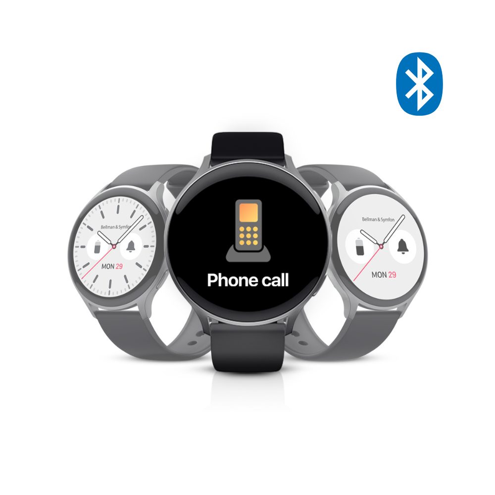 Phone System with Bluetooth Bridge and Watch Receiver