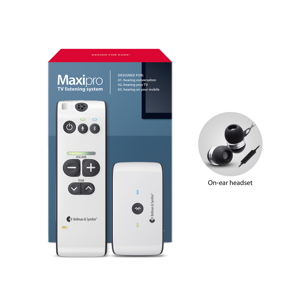 Bellman ＆ Symfon MAXI PRO 3-IN-1 Bluetooth Listening System