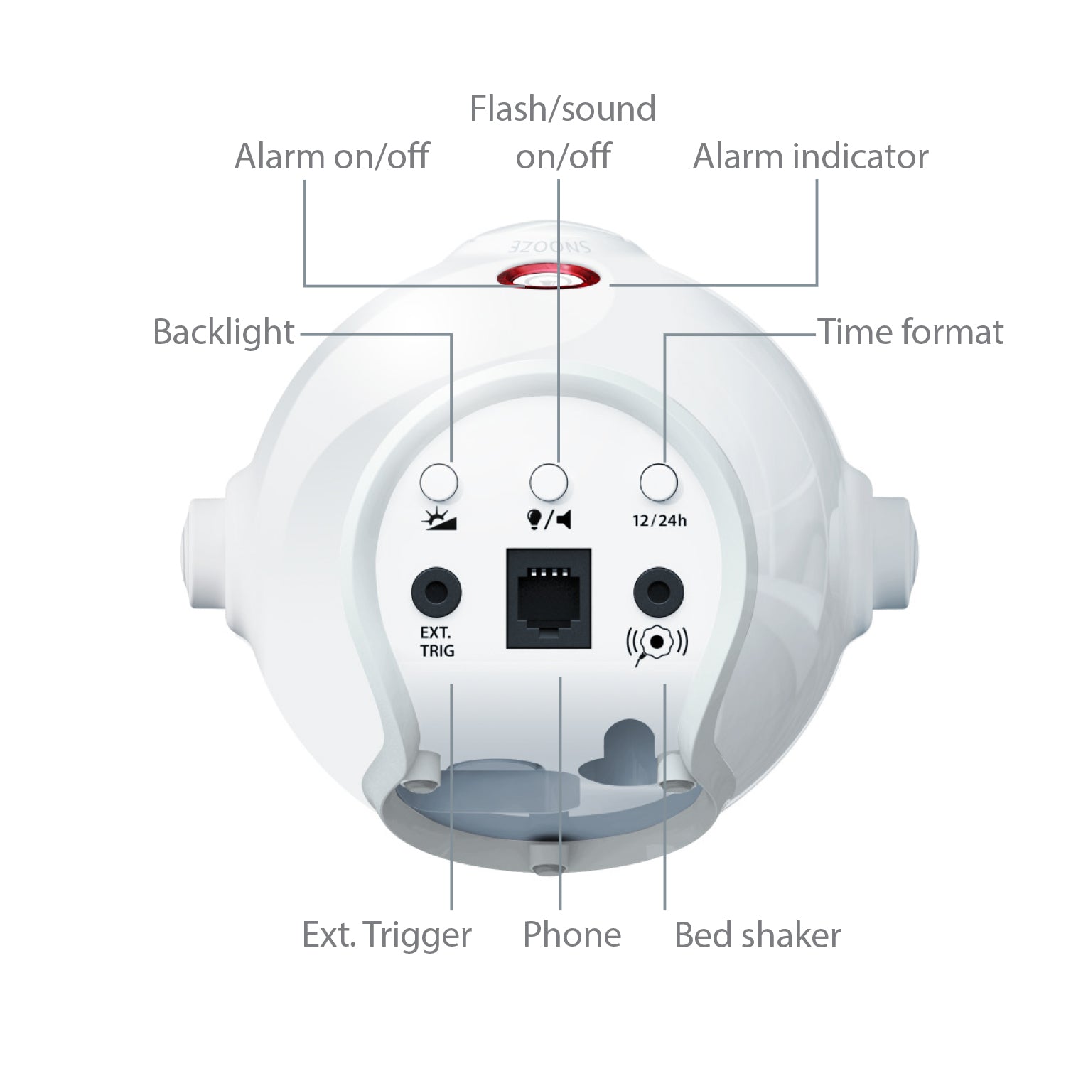 ADA Alarm Clock Pro | Bellman & Symfon