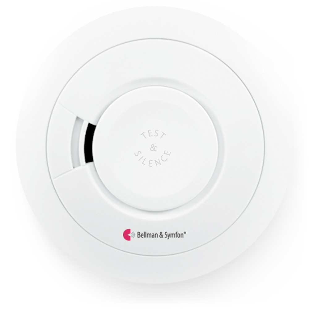 ADA Smoke/Fire and Carbon Monoxide Alarm Notification System | with Alarm Clock Receiver and Bed Shaker | Bellman & Symfon