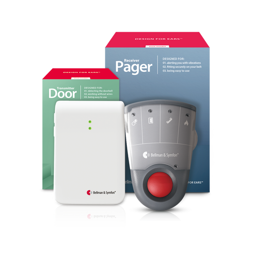 Doorbell System with Pager Receiver
