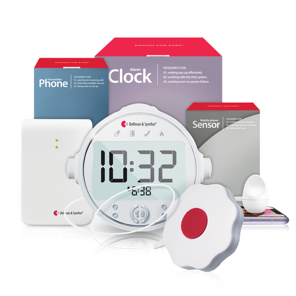Phone System with Alarm Clock and Bed Shaker.