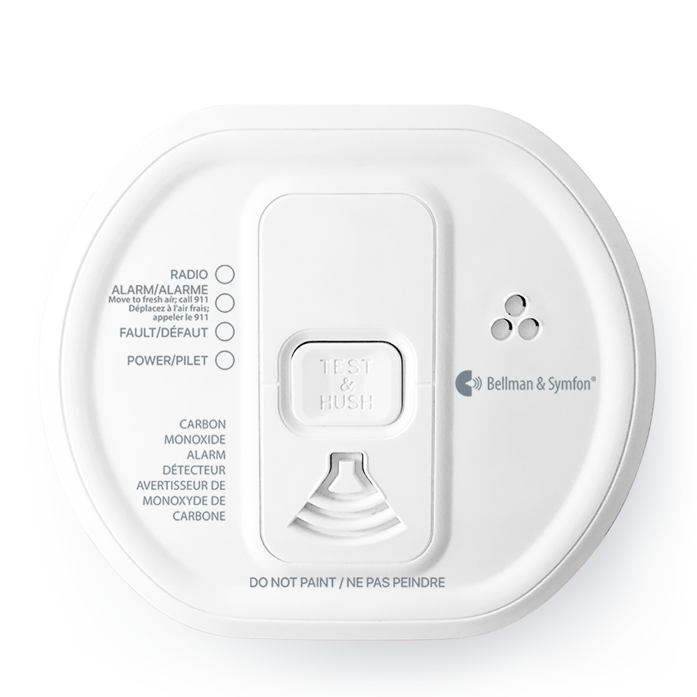 ADA Smoke/Fire and Carbon Monoxide Alarm Notification System | with Alarm Clock Receiver and Bed Shaker