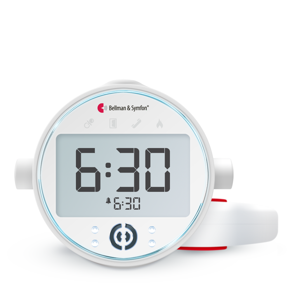 ADA Smoke/Fire and Carbon Monoxide Alarm Notification System | with Alarm Clock Receiver and Bed Shaker