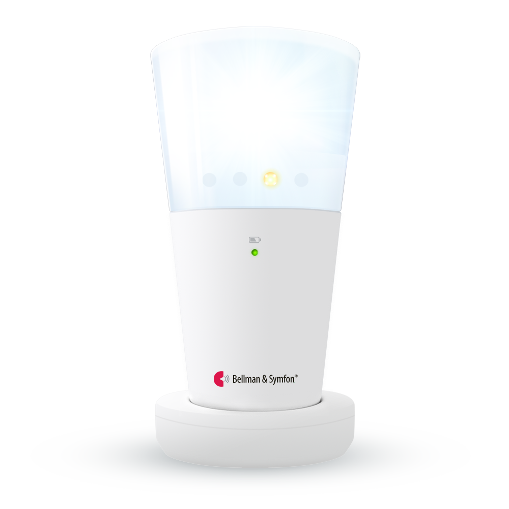 Smoke/Fire Alarm System with Flash Receiver and Bed Shaker