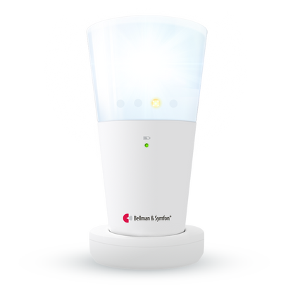 Smoke/Fire Alarm System with Flash Receiver and Bed Shaker