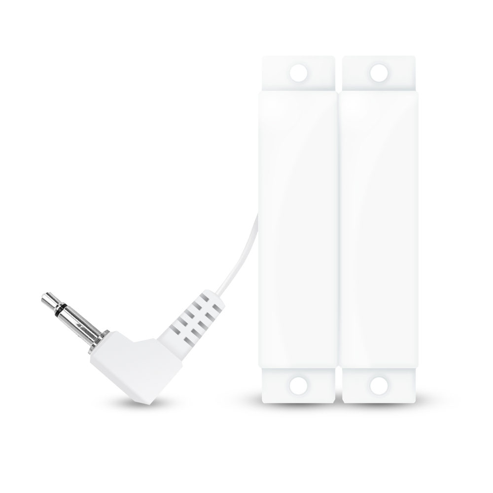 Entry Alert System with Magnetic Switch, Alarm Clock Receiver, and Bed Shaker