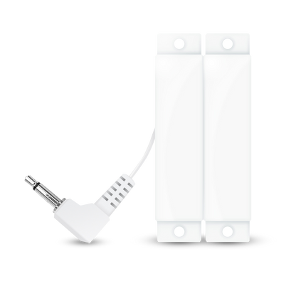 Entry Alert System with Magnetic Switch, Alarm Clock Receiver, and Bed Shaker